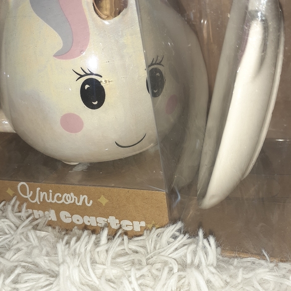 GIFT SET UNICORN MUG & COASTER NEW - Picture 3 of 8